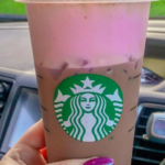 How do you order pink drinks with vanilla cold foam?