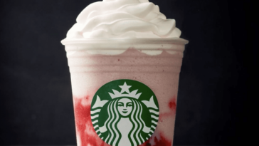 How do you order strawberries and cream at Starbucks?