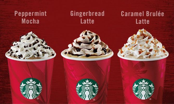 How do you order the Skinny Peppermint Mocha on the app?