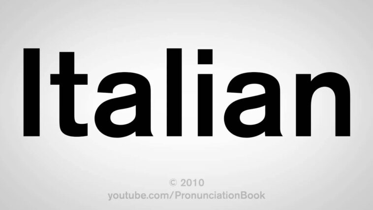 How do you pronounce Grande Italian?