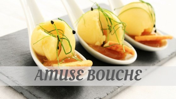 How do you pronounce amuse bouche?