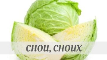 How do you pronounce choux in French?