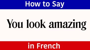 How do you say amazing in French slang?