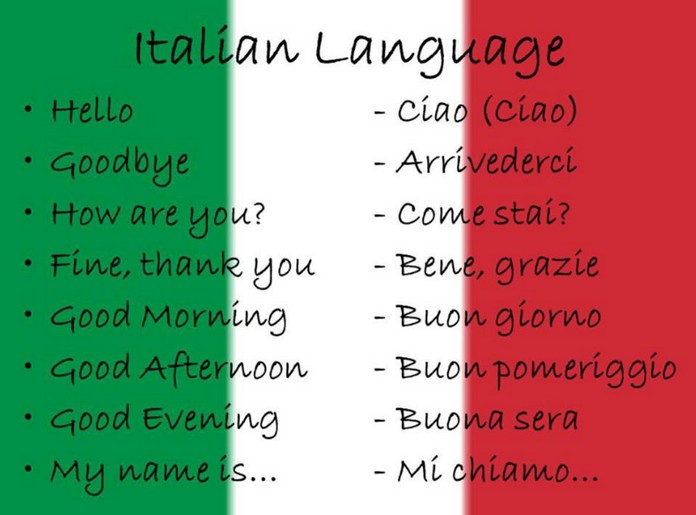 How do you speak Italia?