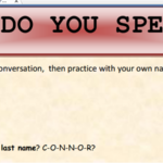 How do you spell PA in English?