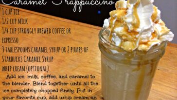How do you thicken a homemade frappe?