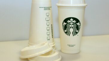 How do you use a reusable Starbucks cup?