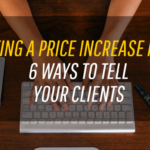 How do you write a price increase notice?