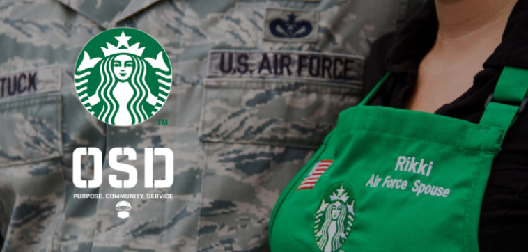 How does Starbucks contribute to the community?