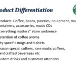 How does Starbucks differentiation create customer value?