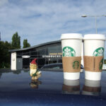 How does Starbucks order ahead work Drive Thru?