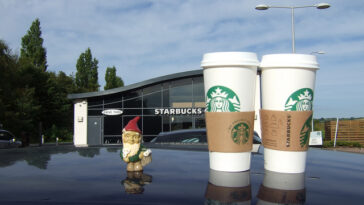 How does Starbucks order ahead work Drive Thru?