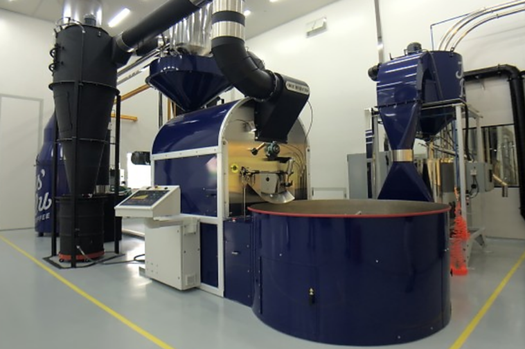 How does a Diedrich coffee roaster work?