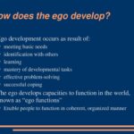 How does the ego develop?