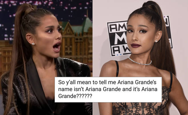 How is Ariana Grandes name pronounced?