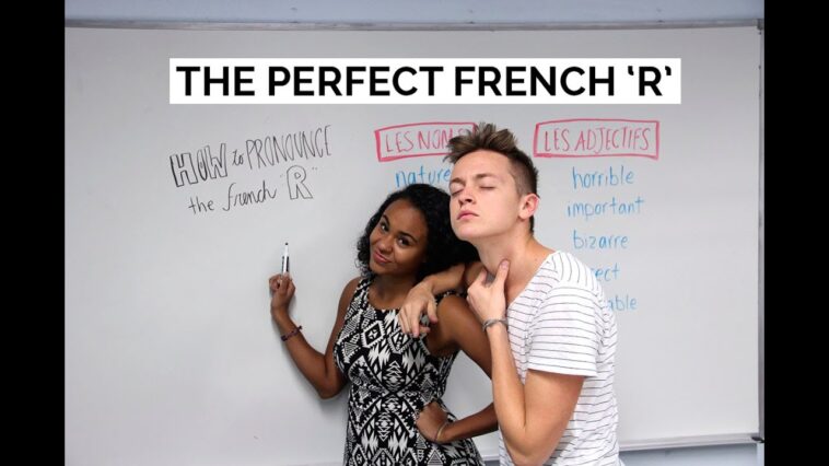 How is a pronounced in French?