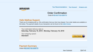 How long does it take for an order to be processed?