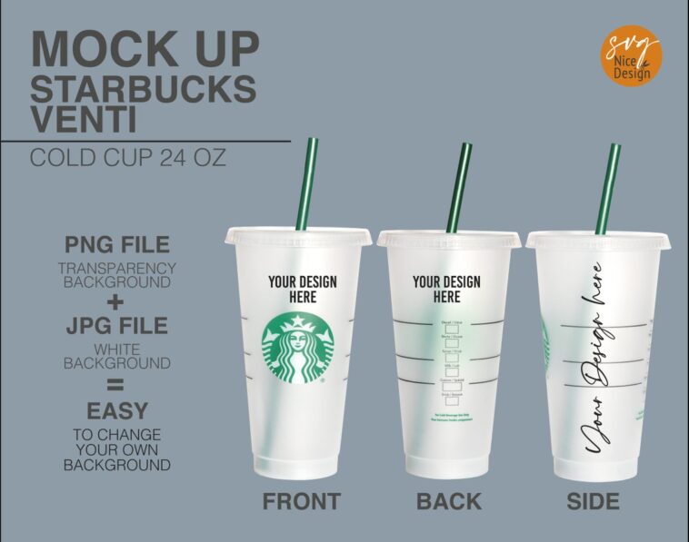 How long is a 24 oz cup?