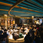 How long is the wait for Starbucks Roastery Chicago?