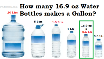 How many 24 oz are in a gallon?