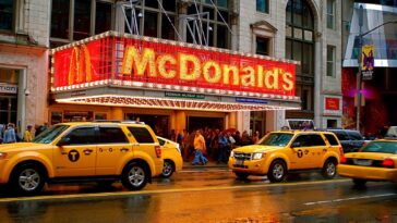 How many McDonald's are in New York City?