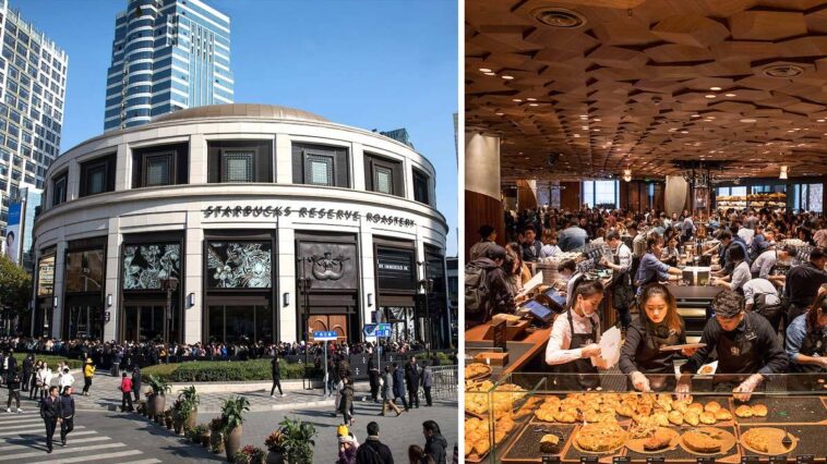 How many Starbucks Reserve are there in the world?