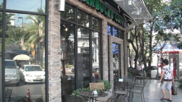 How many Starbucks are in Bangkok?