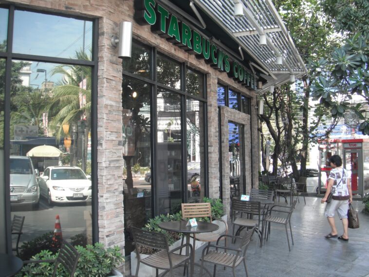 How many Starbucks are in Bangkok?