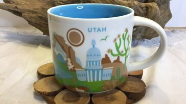 How many Starbucks are in Utah?