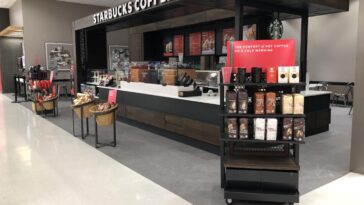 How many Starbucks are in target?