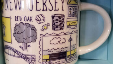 How many Starbucks are there in New Jersey?