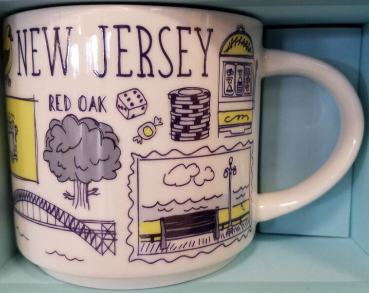 How many Starbucks are there in New Jersey?