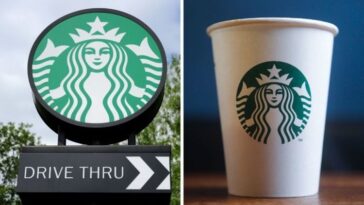 How many Starbucks locations have drive thrus?