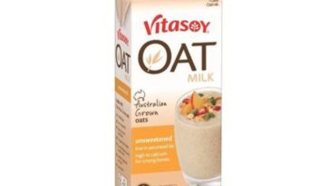 How many calories are in 16 oz of oat milk?