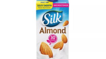 How many calories are in 20 oz of Almond Milk?