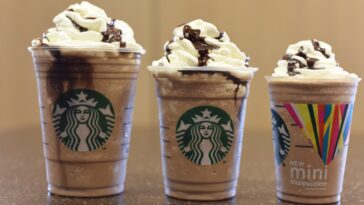 How many calories are in a Starbucks Cookies and Cream Frappuccino?