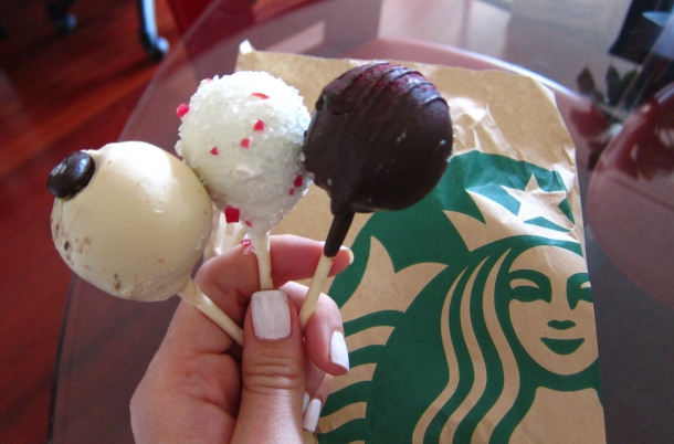 How many calories are in a Starbucks cookie dough cake pop?