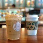 How many calories are in a Starbucks vanilla bean latte with almond milk?