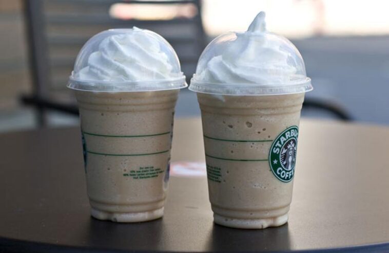 How many calories are in a Starbucks venti vanilla bean frappuccino?