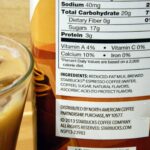 How many calories are in a caramel iced coffee from Starbucks?