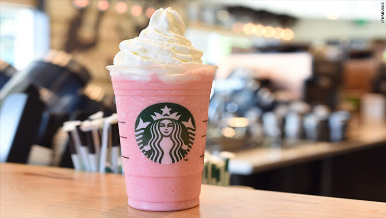 How many calories are in a grande vanilla bean frappuccino?