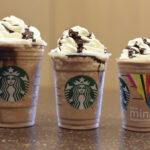 How many calories are in a large frappuccino from Starbucks?