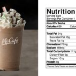 How many calories are in a medium chocolate frappe?