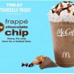 How many calories are in a medium chocolate frappe from Starbucks?