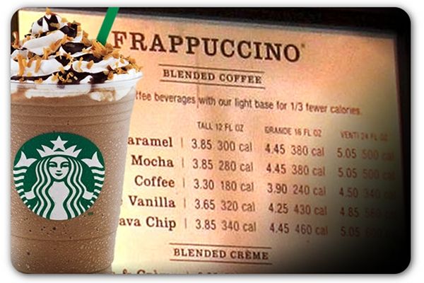 How many calories are in a medium mocha cookie crumble Frappuccino?