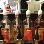 How many calories are in a pump of sugar free vanilla syrup at Starbucks?
