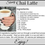 How many calories are in a skinny chai tea?