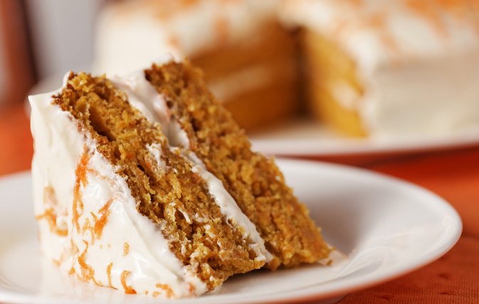 How many calories are in a slice of birthday cake?