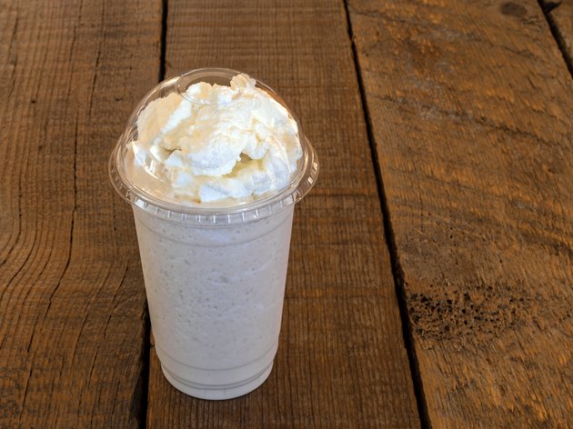How many calories are in a small vanilla bean frappuccino?