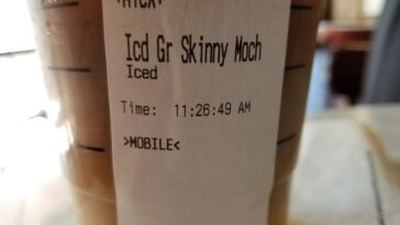 How many calories are in a venti skinny?